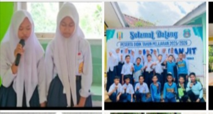 Generasi Melek Demokrasi dan Teknologi, UPT SMPN 7 Banjit Pilih Ketua OSIS Secara Digital